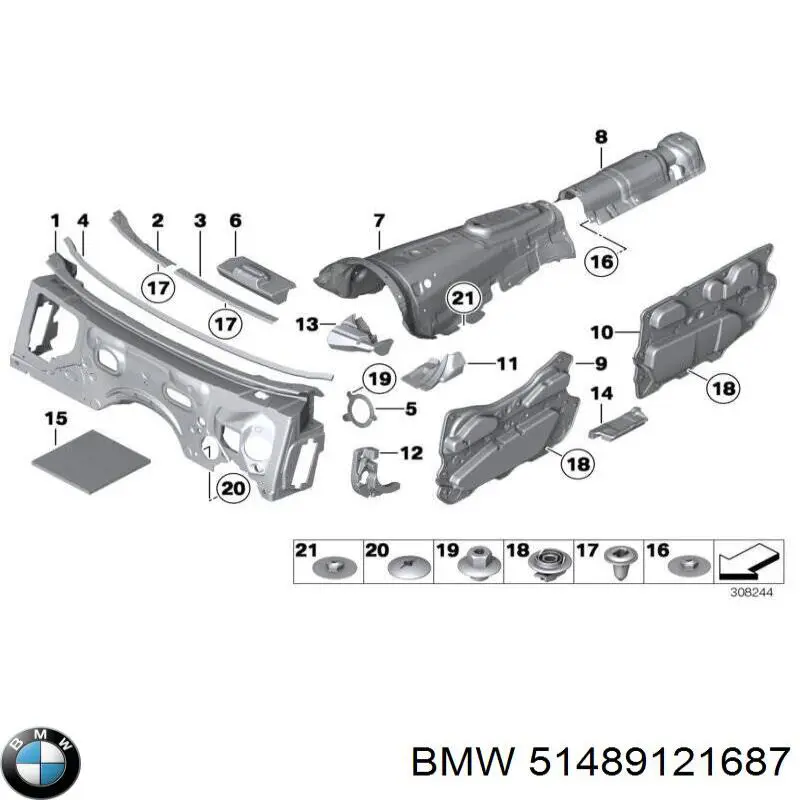 51489121687 BMW 