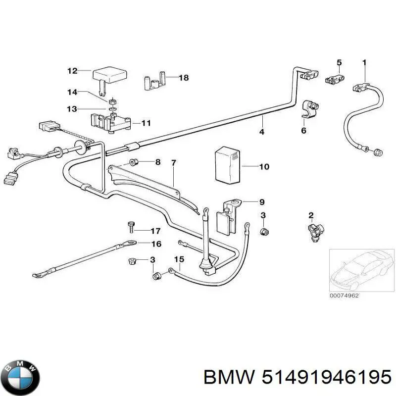  BMW 51491946195 precio, desde 2,66 EUR