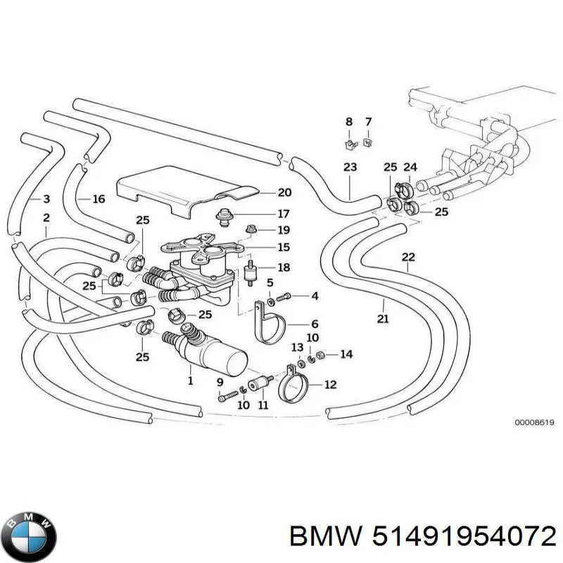  BMW 51491954072 precio, desde 14,48 EUR