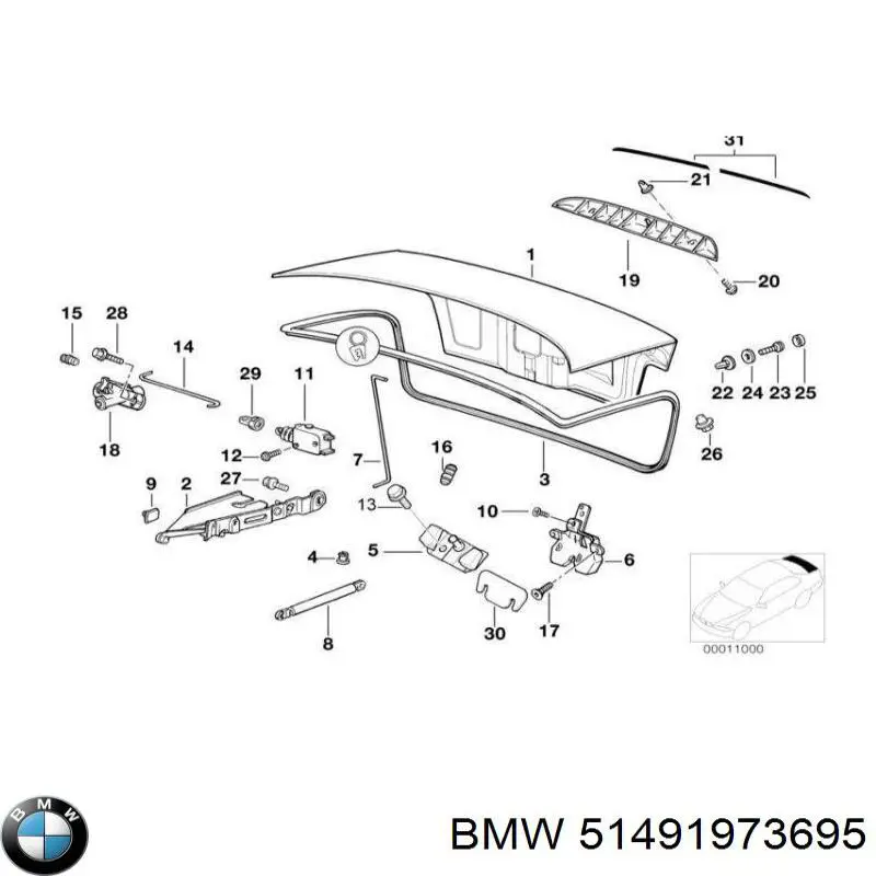  BMW 51491973695 precio, desde 53,19 EUR