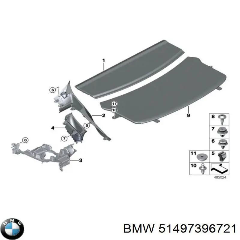  BMW 51497396721 precio, desde 5,16 EUR