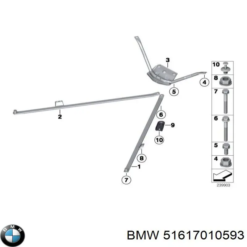  BMW 51617010593 precio, desde 31,94 EUR