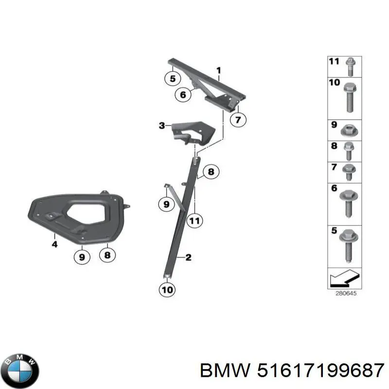 Comprar 51617199687 BMW Tapón depósito de refrigerante
