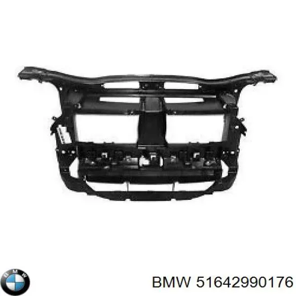 51642990176 BMW Soporte de radiador completo (panel de montaje para foco)