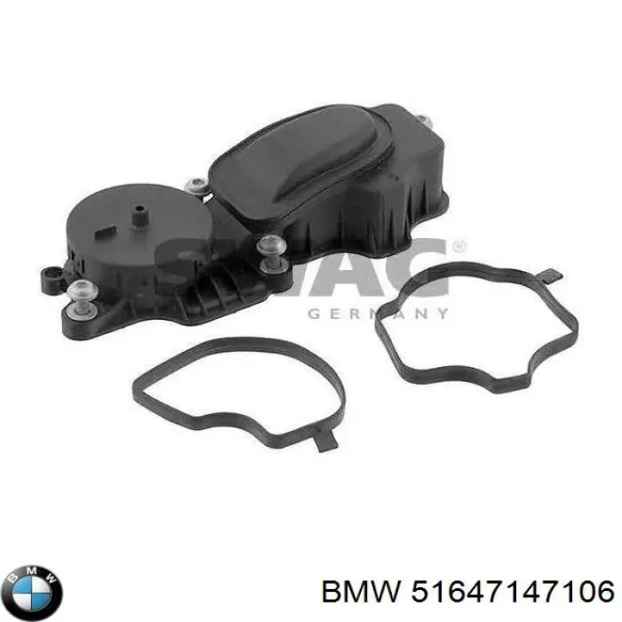 51647147106 BMW soporte de radiador completo