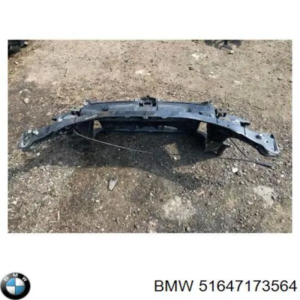 Panel de soporte del radiador y montaje de faros BMW 51647173564 precio, desde 242,48 EUR