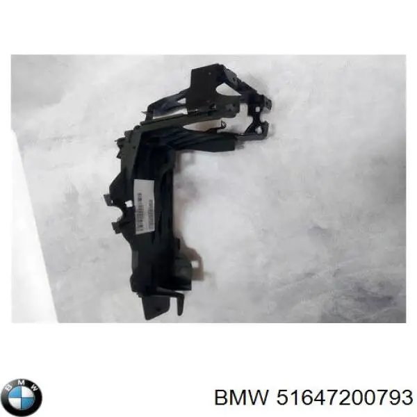 Soporte de montaje de faros delantero izquierdo para BMW 5 (F10)
