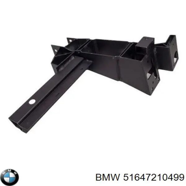 Soporte izquierdo del radiador (panel de montaje de faros) BMW 51647210499 precio, desde 132,01 EUR