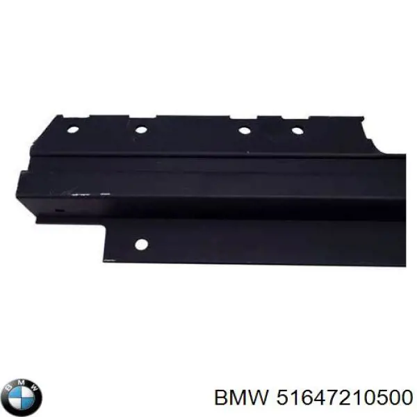 Soporte derecho del radiador (panel de montaje para faros) BMW 51647210500 precio, desde 132,01 EUR