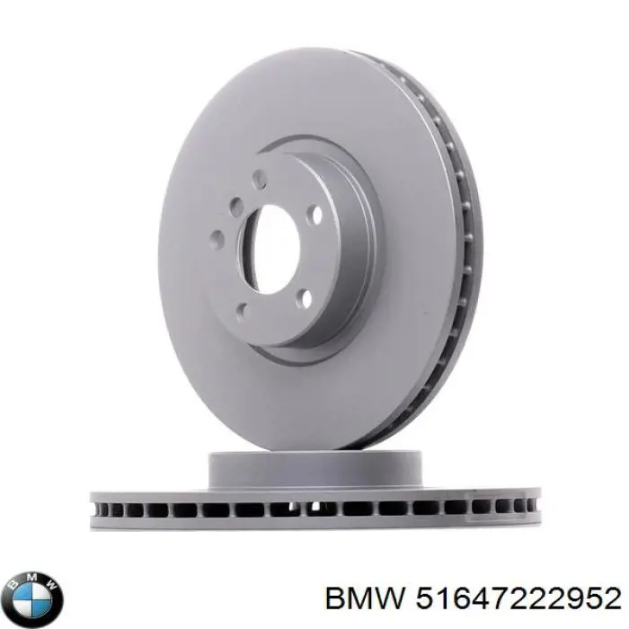 Deflector de aire del radiador 51647222952 BMW