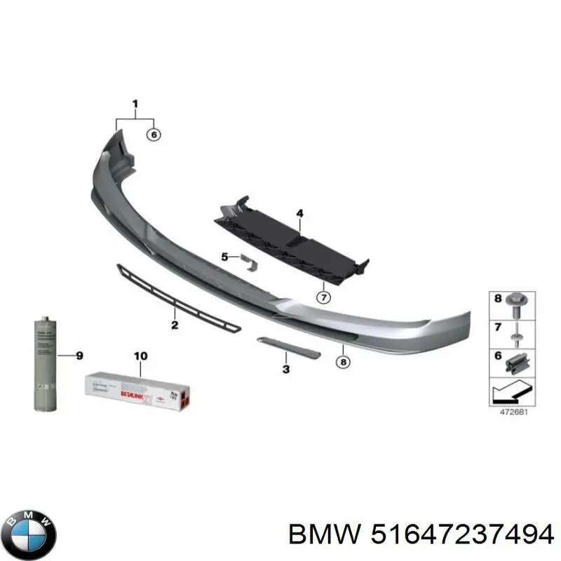  BMW 51647237494 precio, desde 7,74 EUR