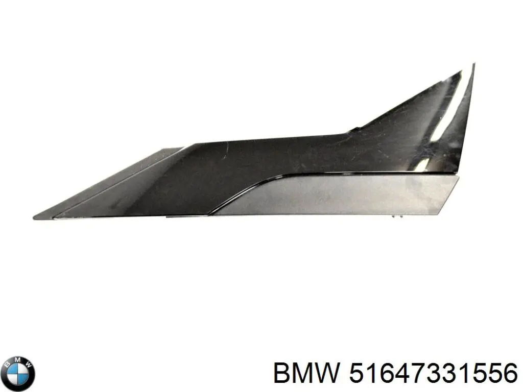 Soporte de fijación del faro delantero derecho BMW 51647331556