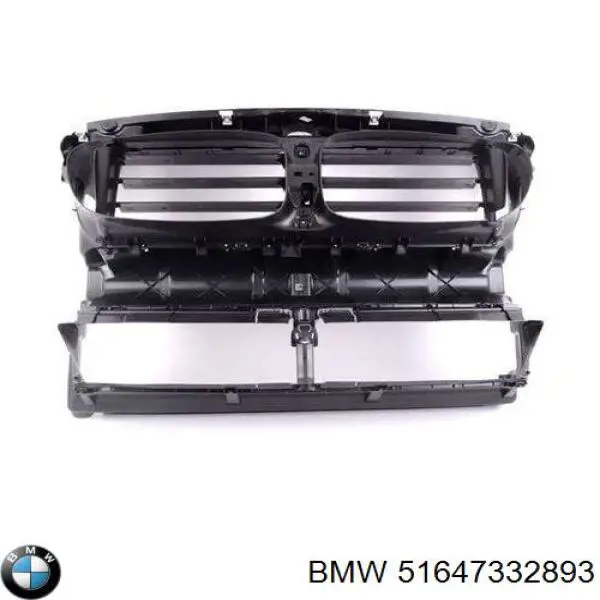 Deflector de aire del radiador BMW 51647332893 precio, desde 219,62 EUR