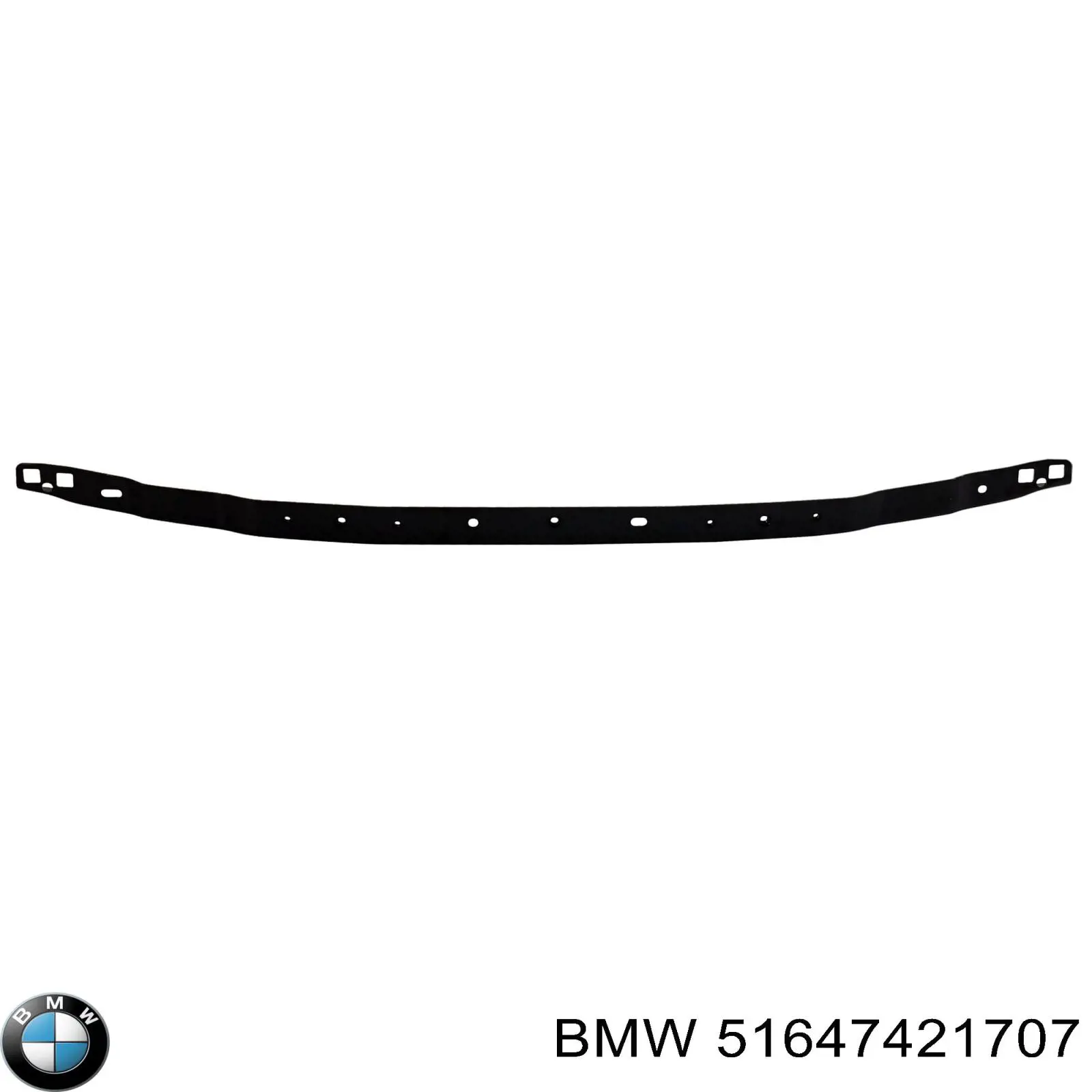 Soporte superior del radiador (panel de montaje de faros) BMW 51647421707 precio, desde 66,13 EUR