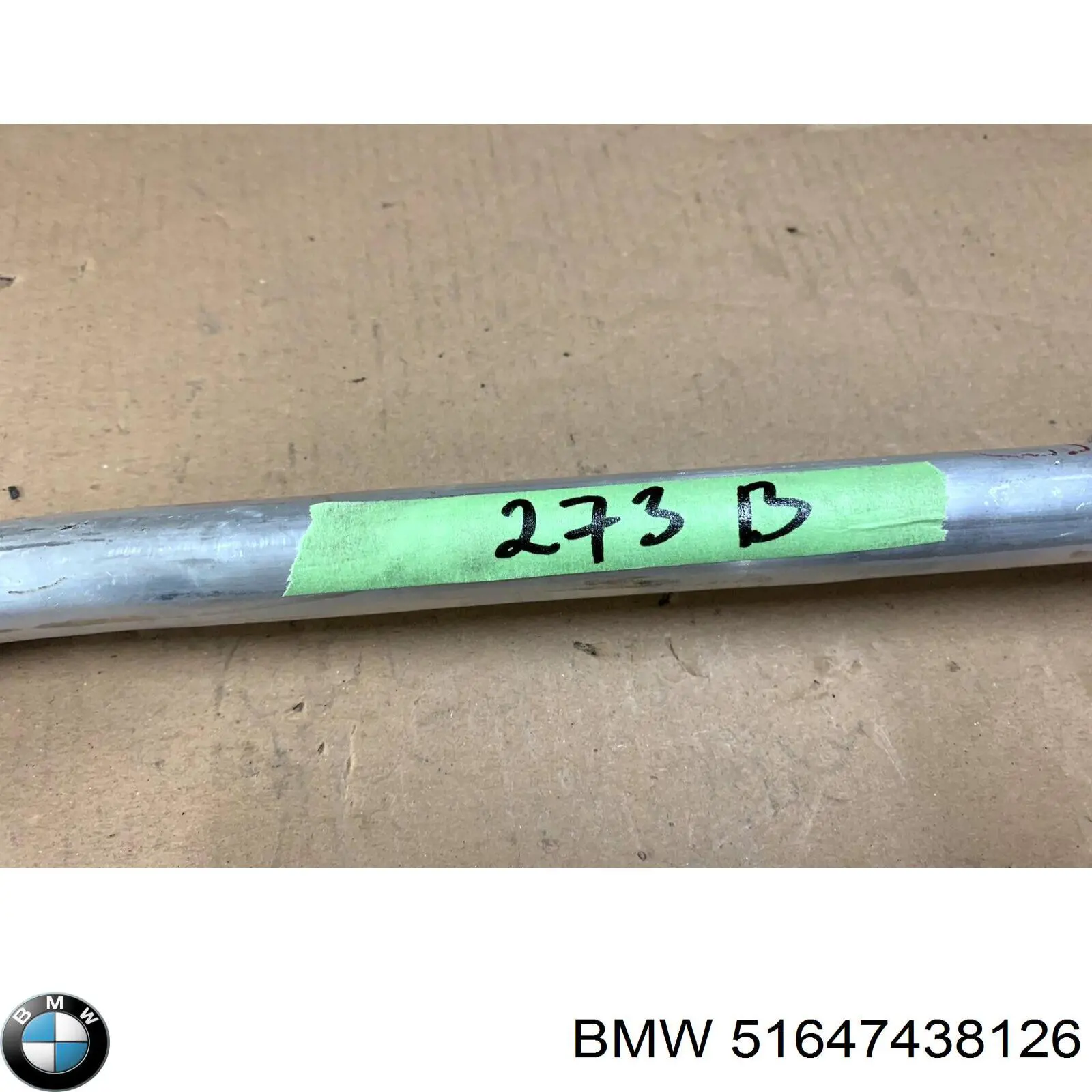 Refuerzo de parachoques delantero BMW 51647438126 precio, desde 43,97 EUR