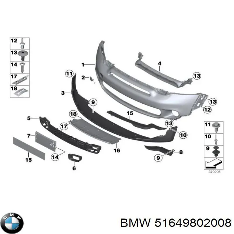 Comprar 51649802008 BMW Soporte de radiador