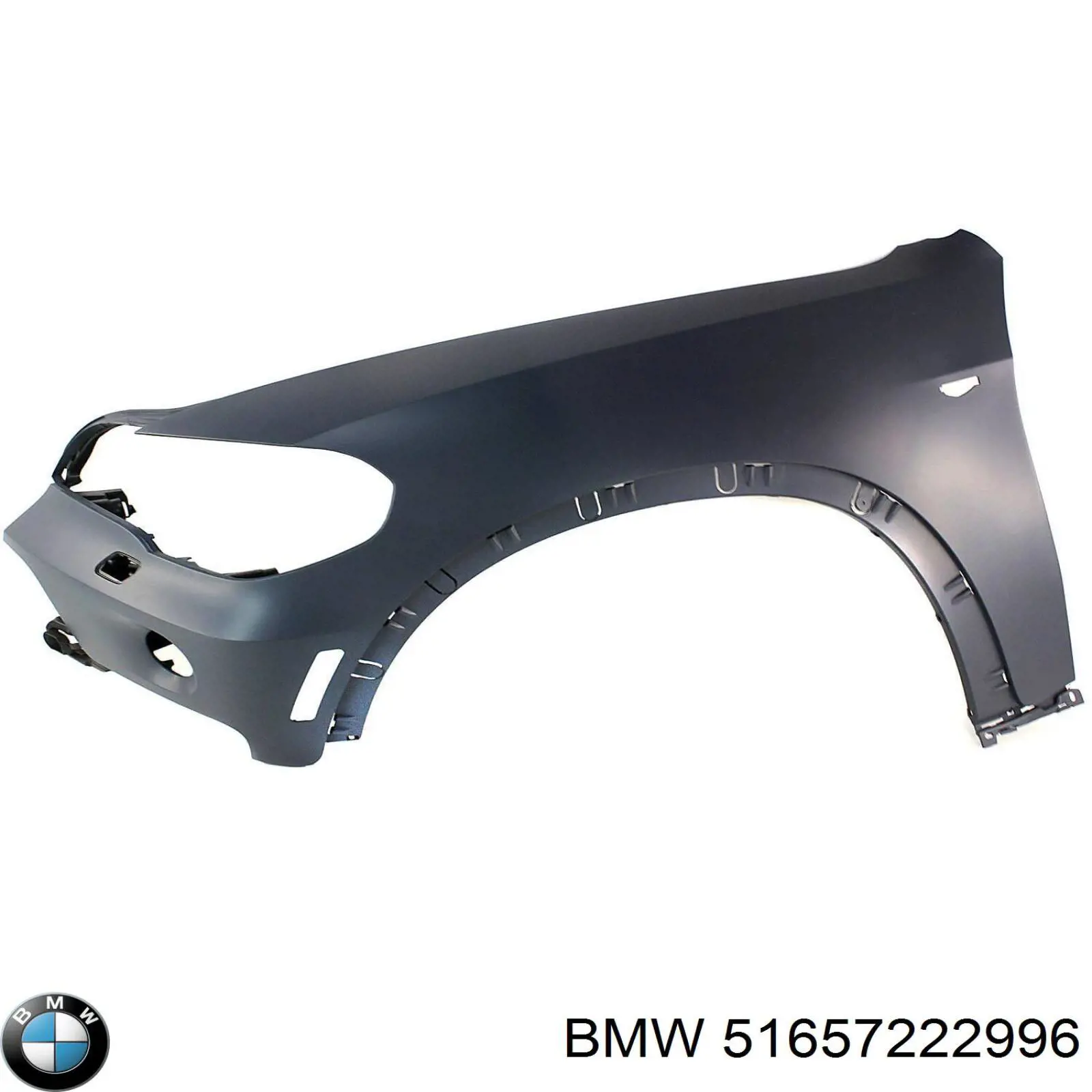 Aleta delantera derecha BMW 51657222996