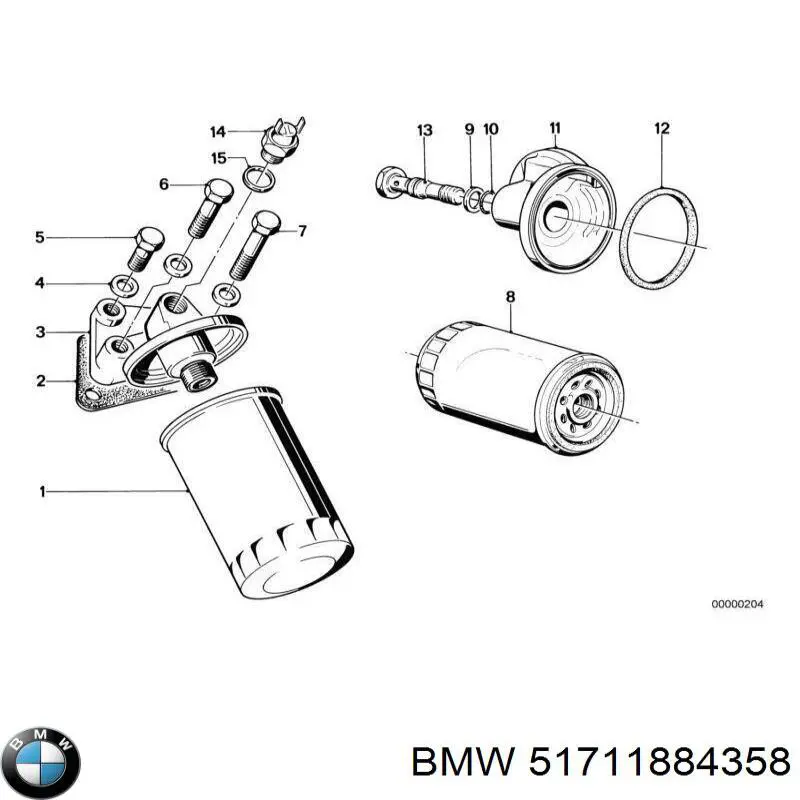 Protección de boca de llenado de combustible BMW 51711884358 precio, desde 75,51 EUR