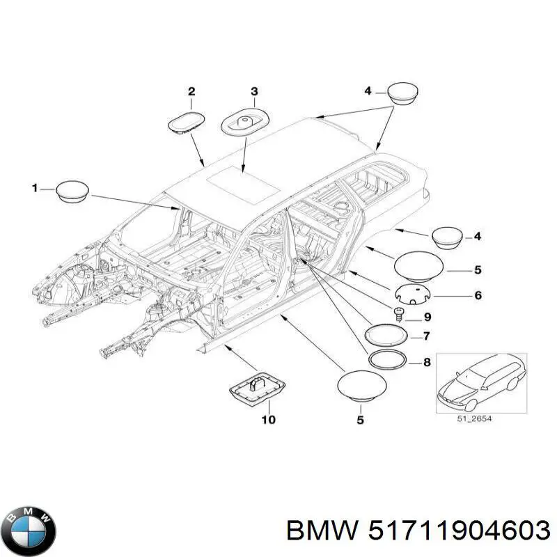  BMW 51711904603 precio, desde 1,30 EUR