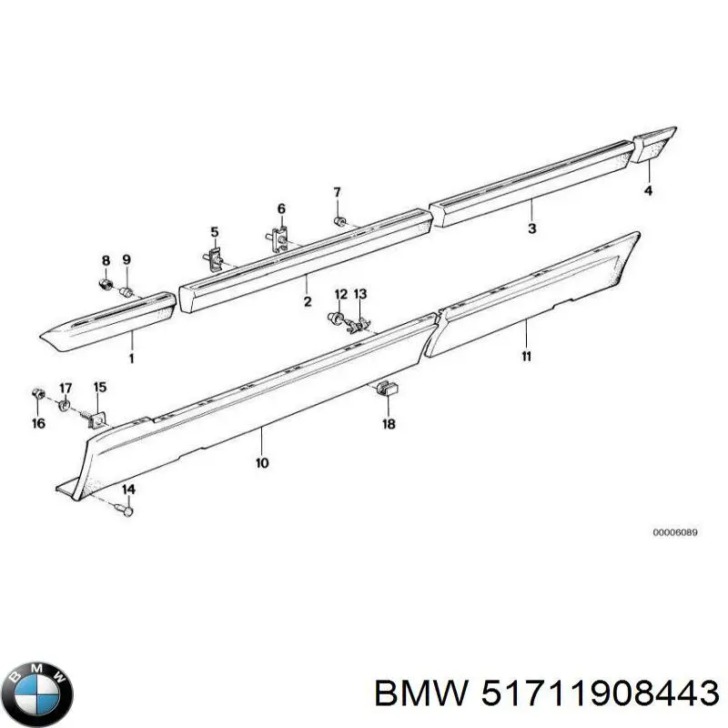 51711908443 BMW 