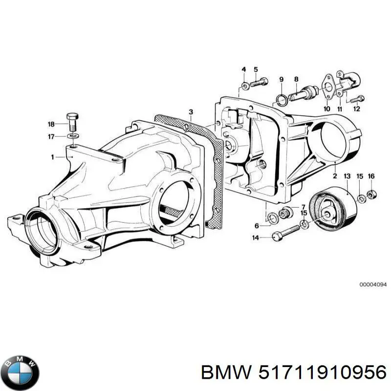 Clip de fijación de parachoques trasero BMW 51711910956 precio, desde 0,68 EUR