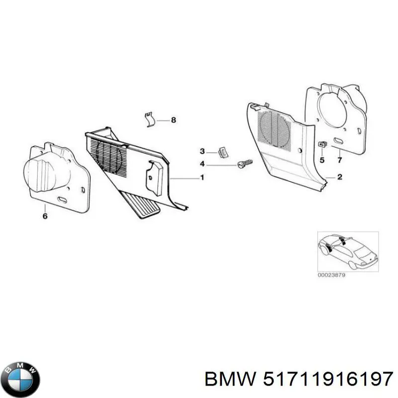 Comprar 51711916197 BMW 