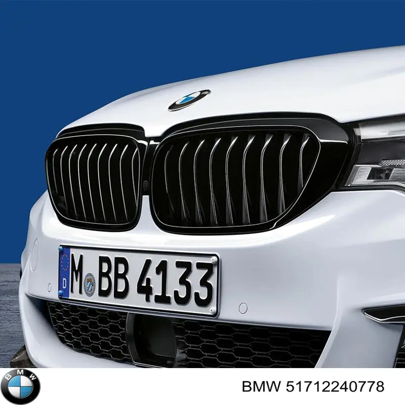 Rejilla derecha del radiador BMW 51712240778 precio, desde 62,03 EUR