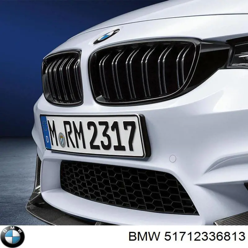 Parrilla izquierda del radiador BMW 51712336813 precio, desde 57,92 EUR