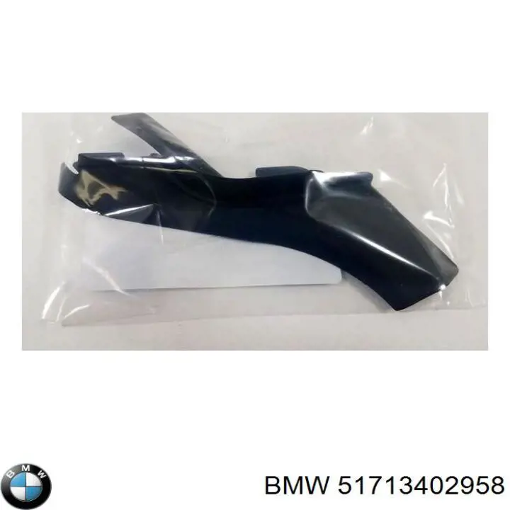 51713402958 BMW rejilla de antinieblas delantera derecha