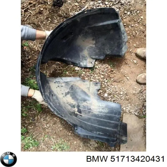 Guardalodos interior izquierdo, guardafango delantero BMW 51713420431 precio, desde 82,76 EUR