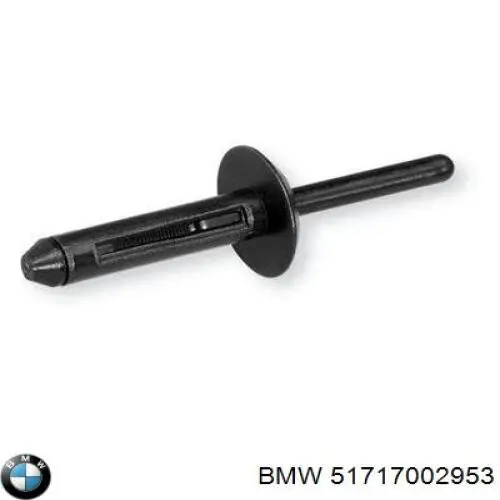 Clips de fijación de pasaruedas de aleta delantera para BMW 3 (E92)