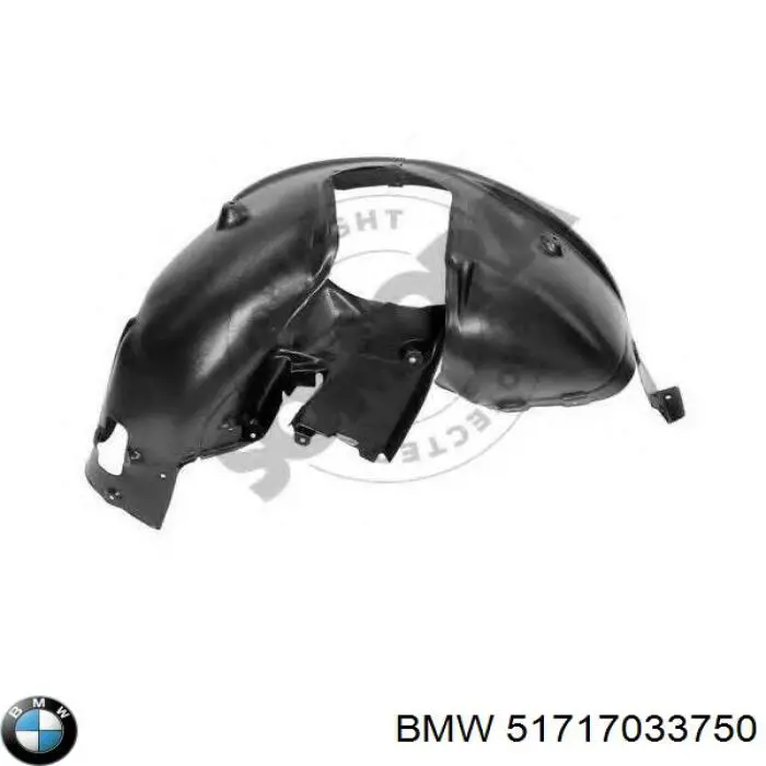 Comprar 51717033750 BMW Paso de rueda delantero derecho