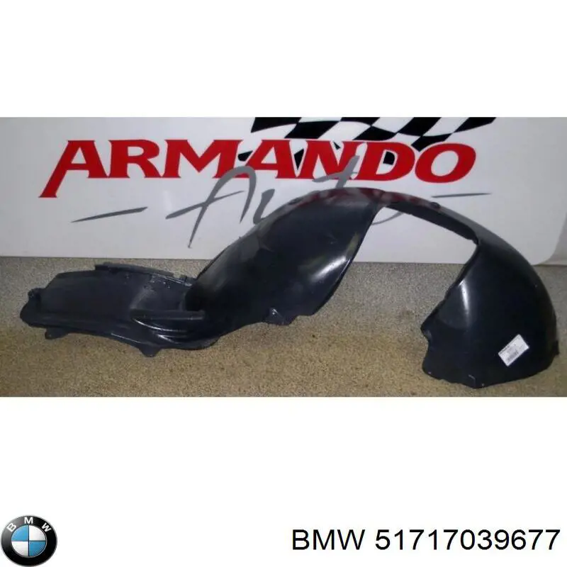 51718269083 BMW Paso de rueda delantero izquierdo trasero