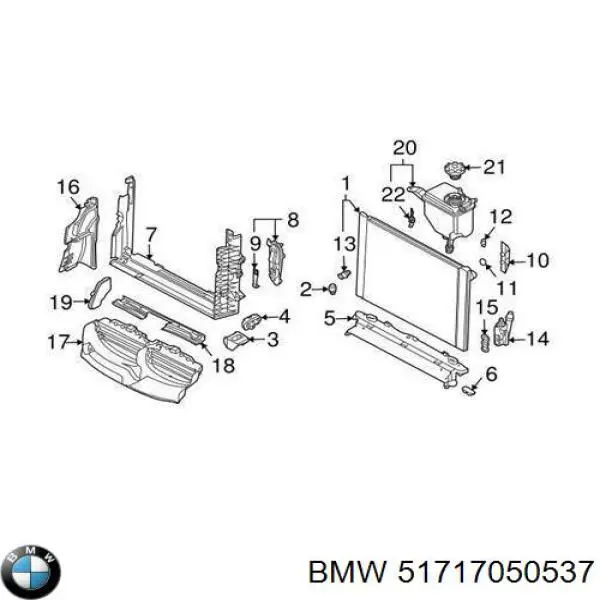  BMW 51717050537 precio, desde 50,82 EUR