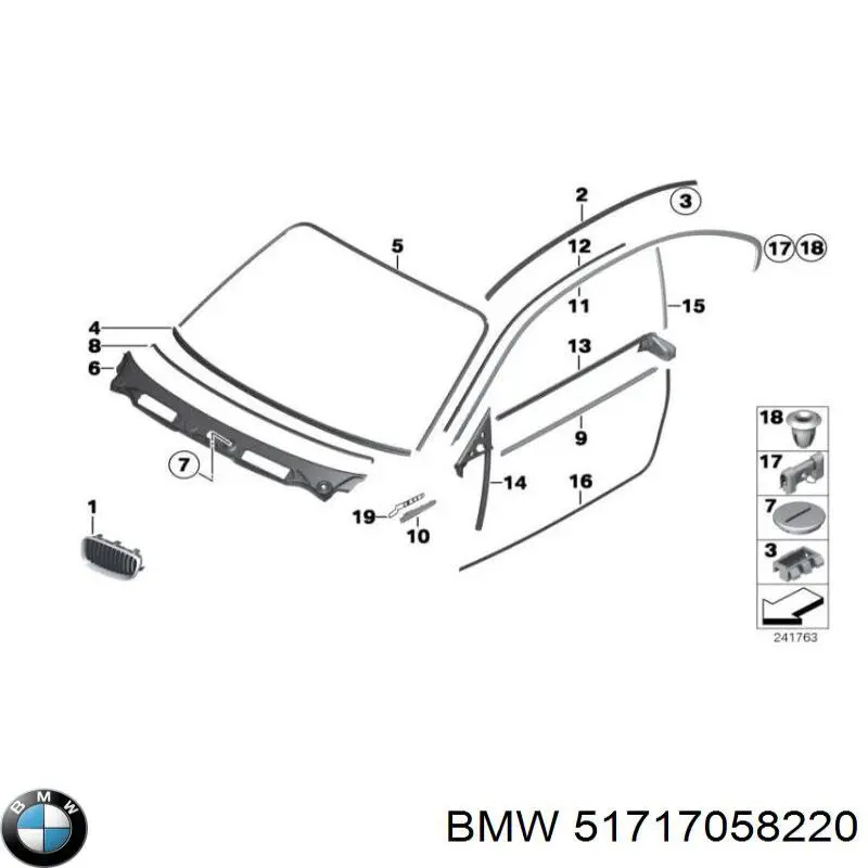  BMW 51717058220 precio, desde 90,02 EUR