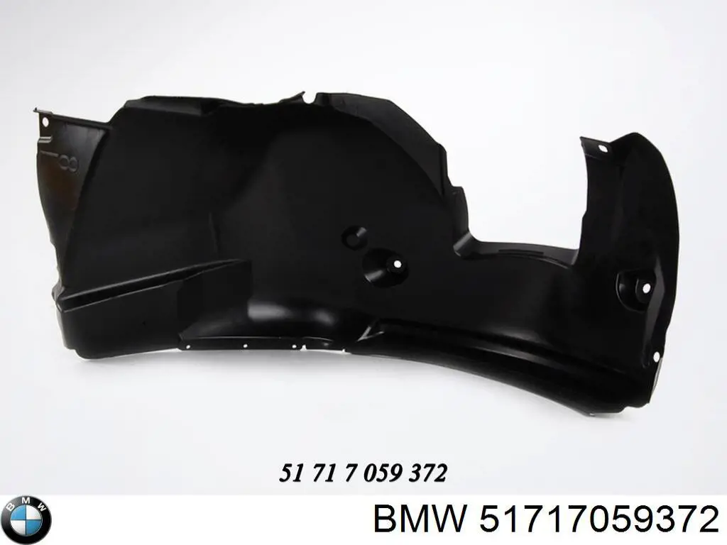 Guardabarros interior trasero derecho del guardafango delantero BMW 51717059372 precio, desde 43,97 EUR