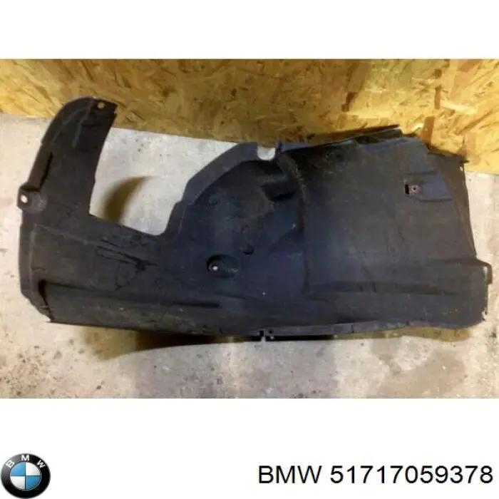 Guardabarros interior trasero derecho del guardafango delantero BMW 51717059378 precio, desde 28,98 EUR