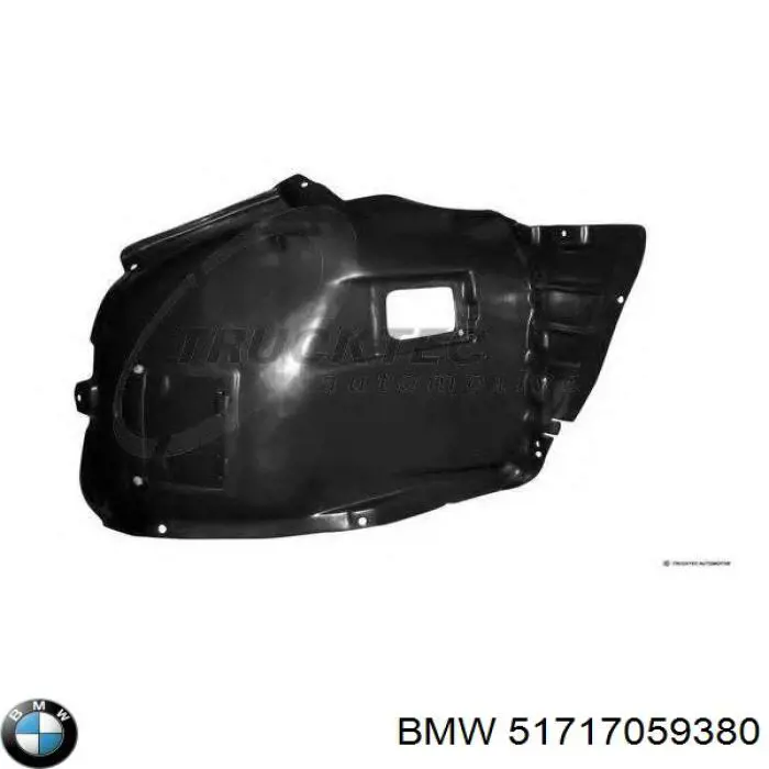 Comprar 51717059380 BMW Guardalodos interior delantero derecho
