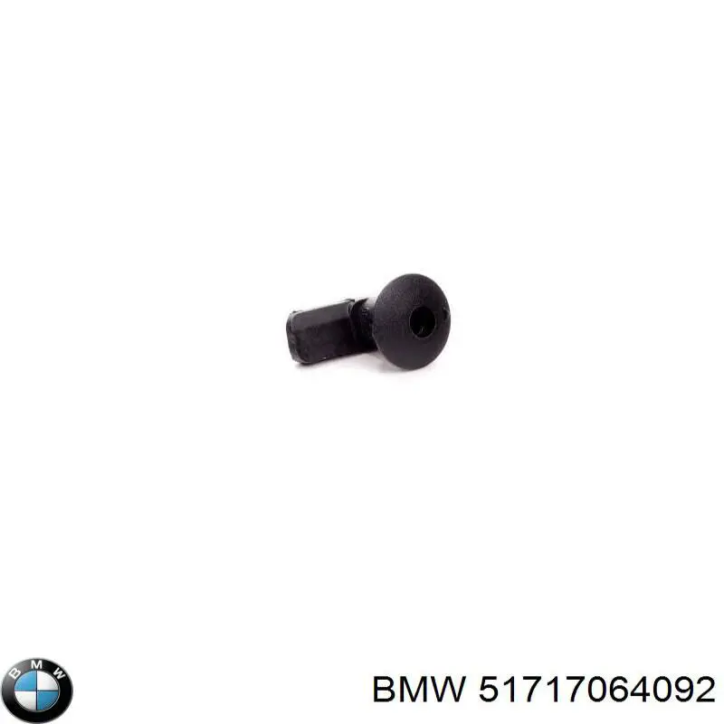 Comprar 51717064092 BMW Clip de fijación del guardabarros delantero