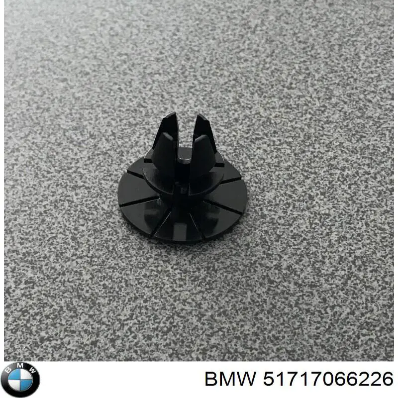 51717066226 BMW clip, tubuladura de sujeción, alféizar de la puerta