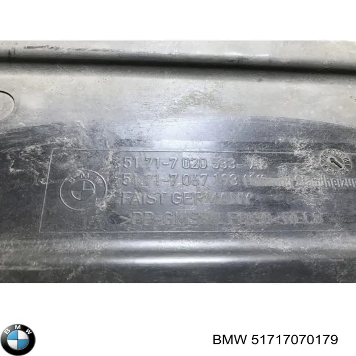 Comprar 51717070179 BMW Protección inferior izquierda