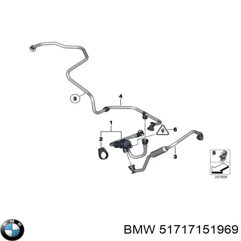 Rejilla de limpiaparabrisas para BMW X6 (E71)