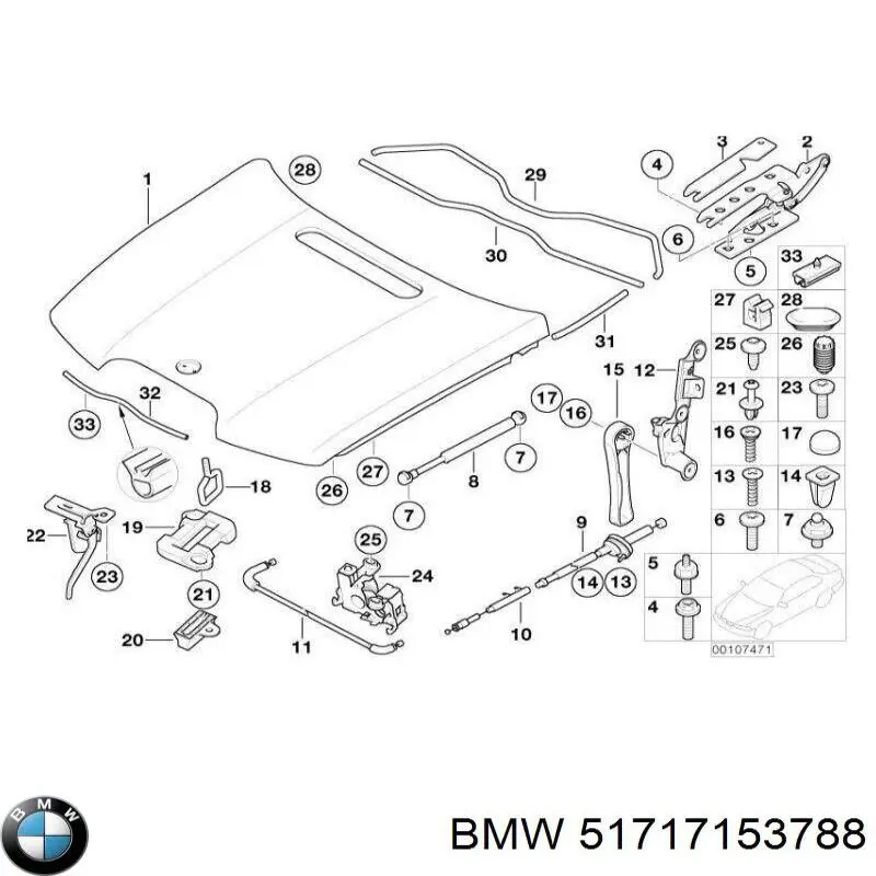 Comprar 51717153788 BMW Protección derecha del motor