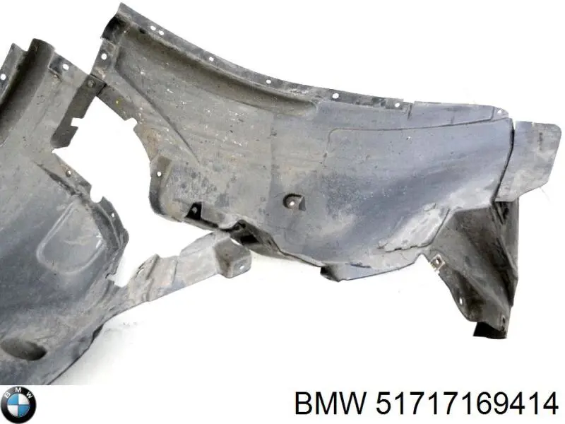 Guardabarros interior trasero derecho del guardafango delantero BMW 51717169414 precio, desde 31,07 EUR
