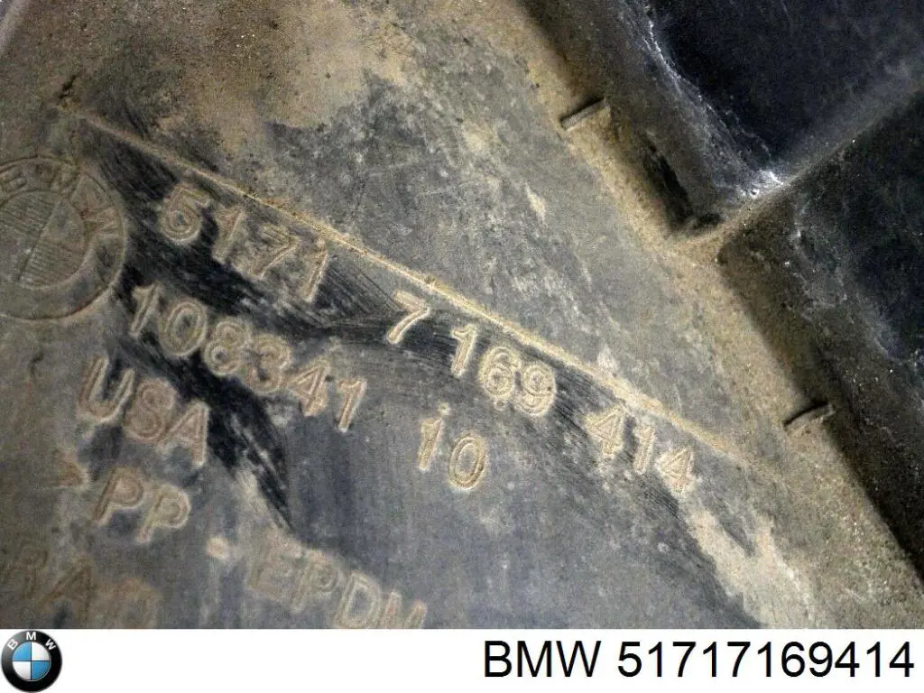 Comprar 51717169414 BMW Guardabarros interior trasero derecho del guardafango delantero