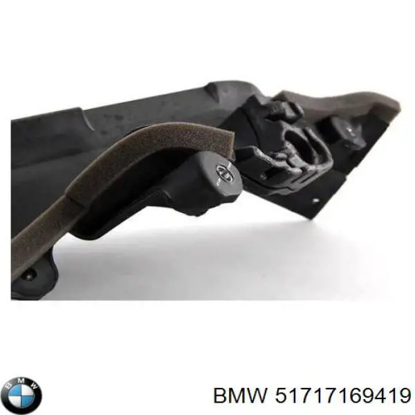 Protector de motor izquierdo para BMW X6 (E72)