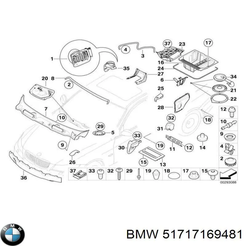 Comprar 51717169481 BMW Tapón depósito de refrigerante