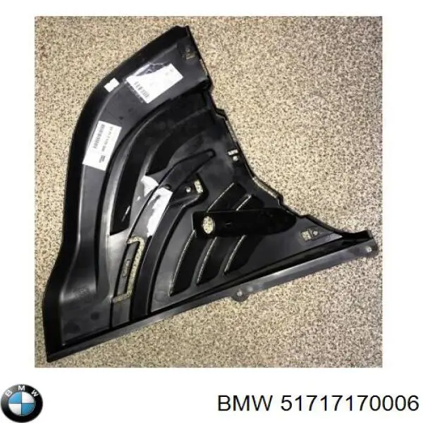 51717170006 BMW protección motor derecha