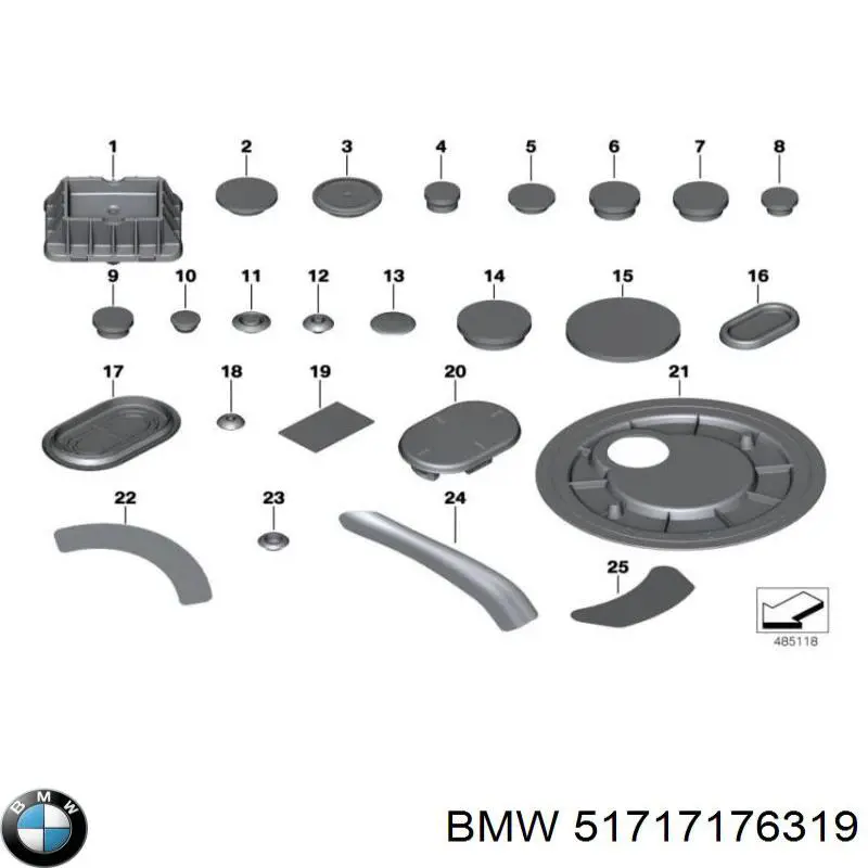  BMW 51717176319 precio, desde 6,26 EUR