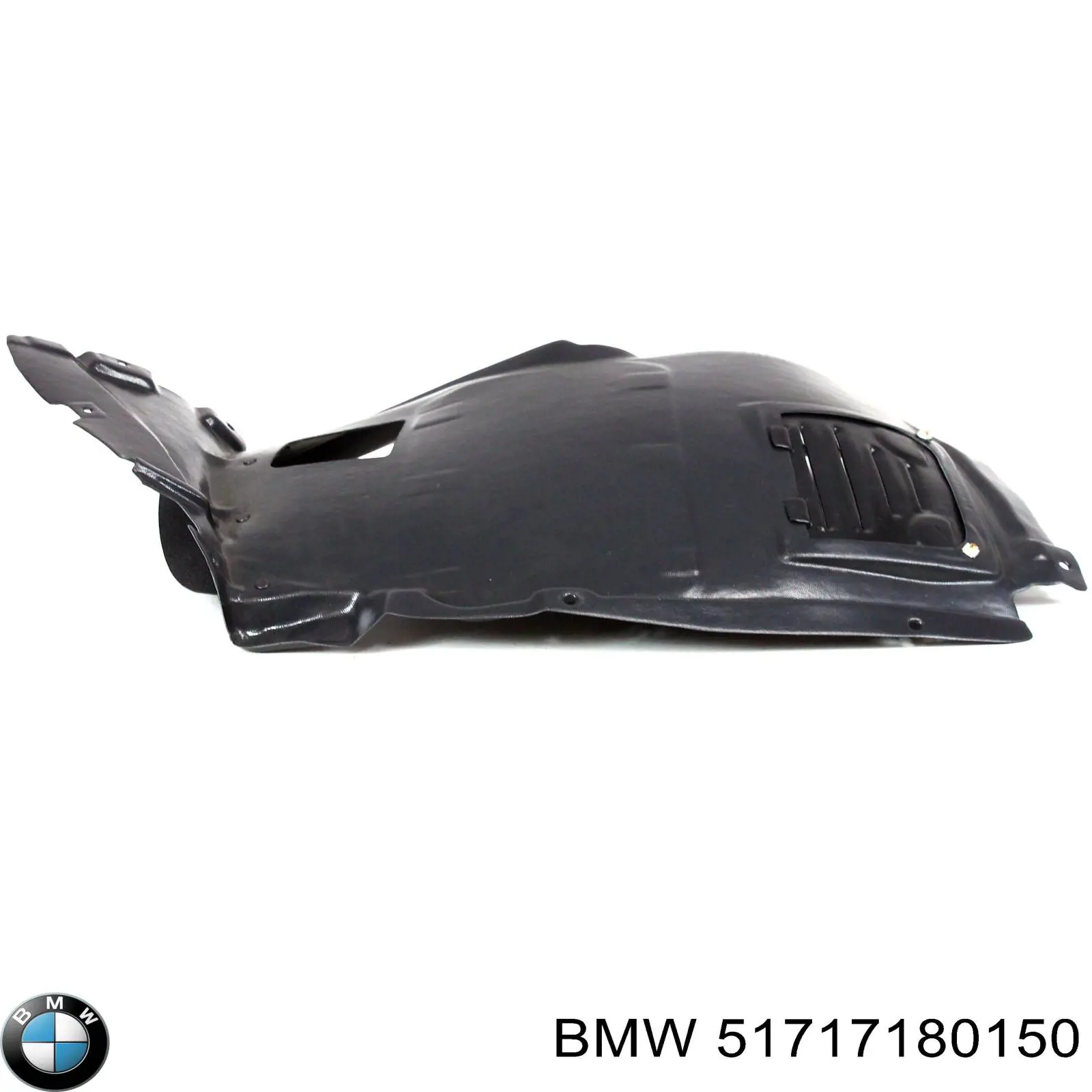 51717180150 BMW guardabarros interior, aleta delantera, derecho delantero